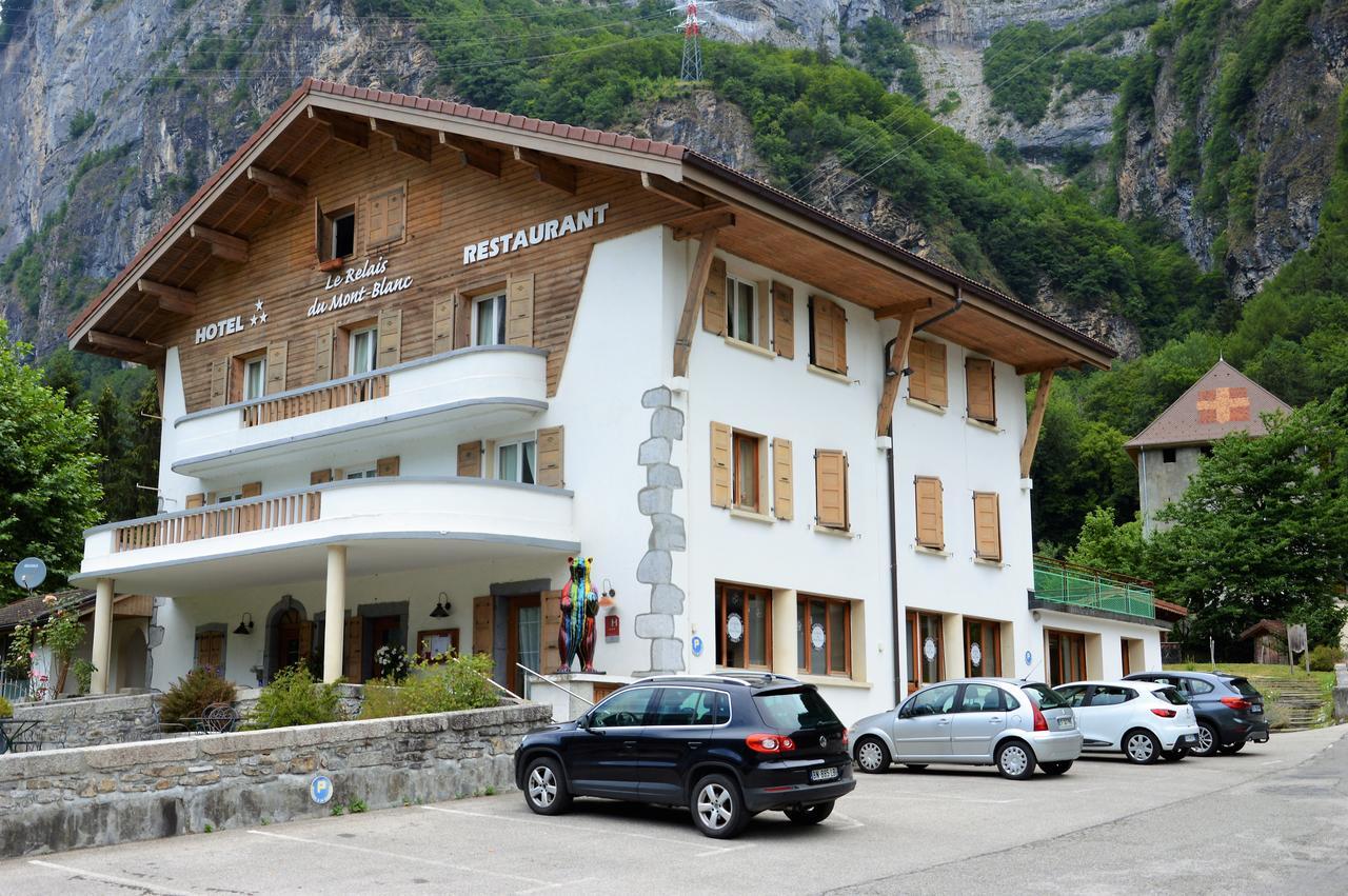 Le Relais Du Mont Blanc Hotel Magland Exterior photo