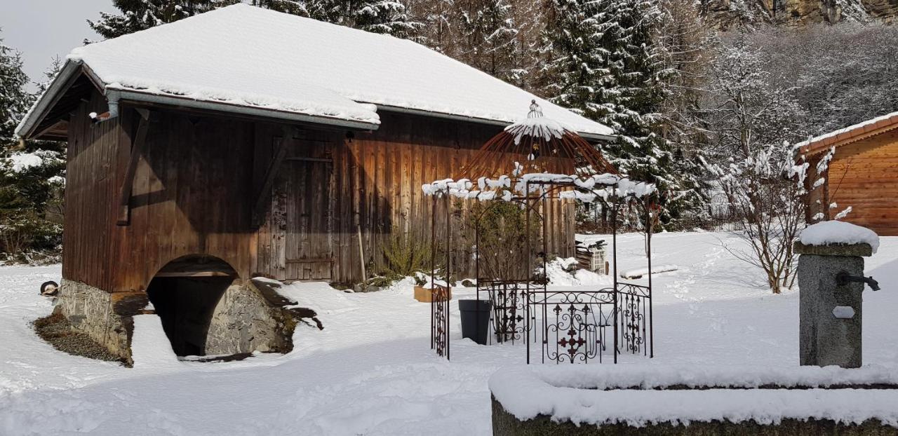 Le Relais Du Mont Blanc Hotel Magland Exterior photo